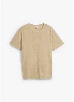 T-shirt 100% coton à l’imprimé minimaliste, bonprix