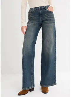 Jean large taille haute, bonprix