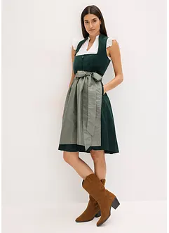 Dirndl avec velours en longueur midi (ens. 2 pces), bonprix