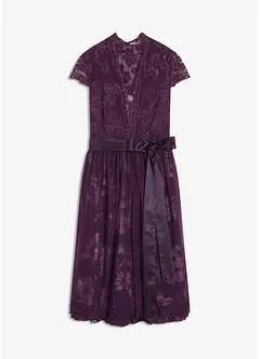 Dirndl avec broderie et jupe en velours (ens. 2 pces), bonprix