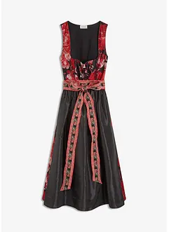 Dirndl avec tablier brodé (ens. 2 pces), bonprix