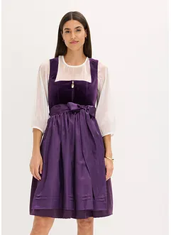 Dirndl avec velours en longueur midi (ens. 2 pces), bonprix