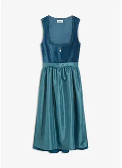 Dirndl avec velours en longueur midi (ens. 2 pces), bonprix