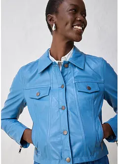 Veste en cuir, bonprix