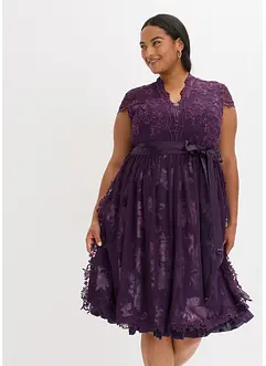 Dirndl avec broderie et jupe en velours (ens. 2 pces), bonprix