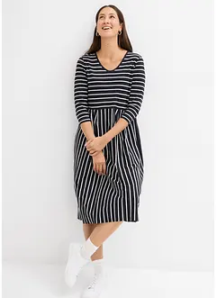 Robe midi en jersey coton, bonprix