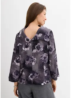 Blouse en crêpe texturé, bonprix
