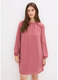 Robe courte en mousseline à volants, bonprix