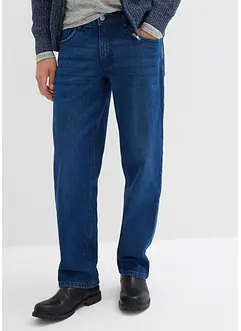 Jean droit extensible, loose, bonprix