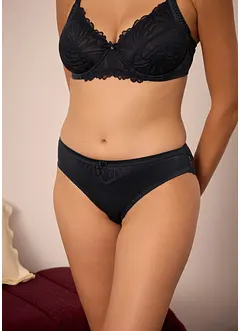 Slip en polyamide brillant avec dentelle, bonprix