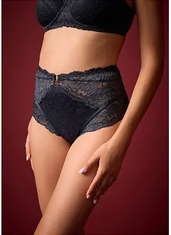 Culotte taille haute en dentelle, bonprix