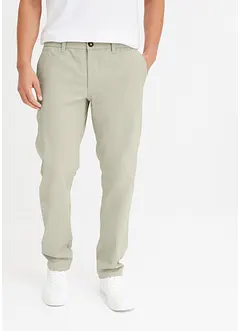 Pantalon chino en coton extensible, ample et droit, bonprix