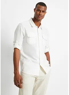 Chemise en lin majoritaire, bonprix