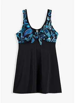 Haut de tankini long à larges bretelles, bonprix