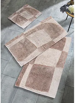 Tapis de bain à motif géométrique, bonprix