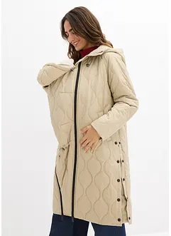 Manteau matelassé de grossesse et de portage 3-en-1, moyennement chaud, bonprix