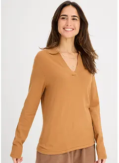 Polo en fine viscose, bonprix