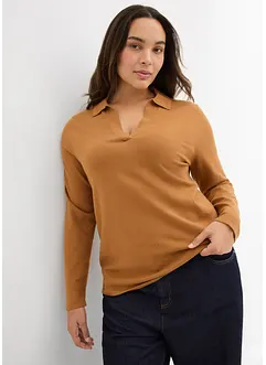 Polo en fine viscose, bonprix