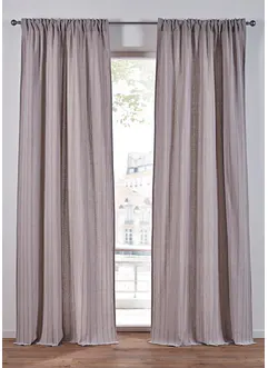 Rideau panneau en coton (1 pce), bonprix