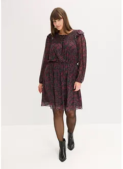 Robe en jersey mesh, bonprix