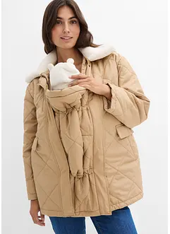 Parka de grossesse et de portage 6-en-1 avec gilet sans manches amovible, bonprix