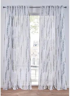 Voilage avec polyester recyclé (1 pce), bonprix