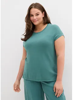 Pull doux sans manches en viscose mélangée, bonprix