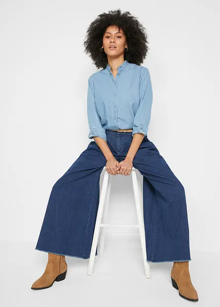 Bonprix Jeans Bon Prix Culotte Bonprix Cropped Denim Culottes