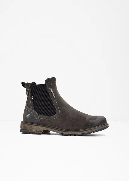 Boots Chelsea tendance Mustang pour l hiver gris