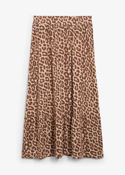 Leopard Skirt Jupe Longue LÃ©opard Zara Veste ImprimÃ©e Fleurs - Main Image