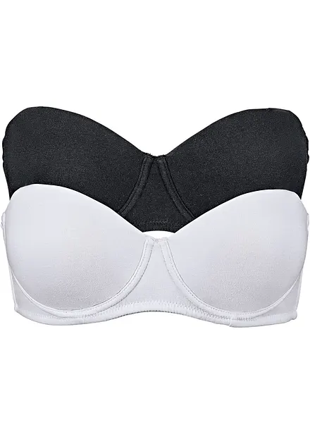 Lot de 2 soutiens-gorge coton multi-positions à armatures