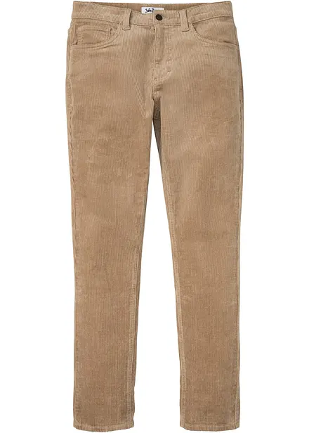 Pantalon en velours côtelé extensible et confortable, Slim
