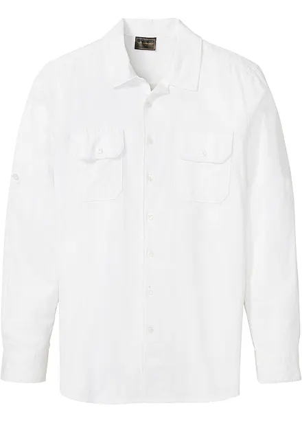 Chemise en lin majoritaire