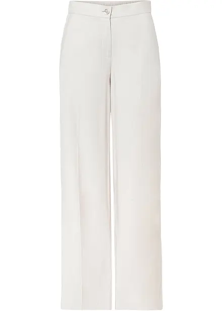 Pantalon de tailleur léger en viscose majoritaire