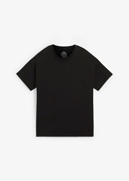 T-shirt oversize en coton épais