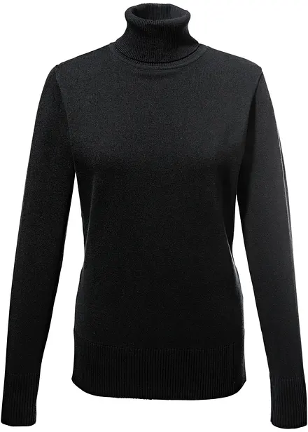Pull col roulé basique