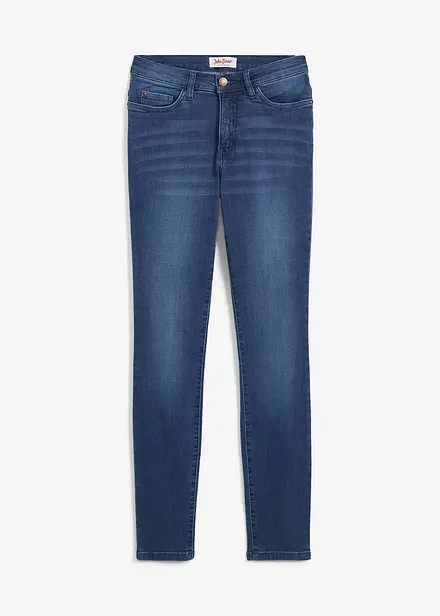 Jean slim taille haute, sculptant