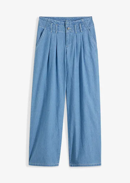 Jean large taille basse, Low Stretch