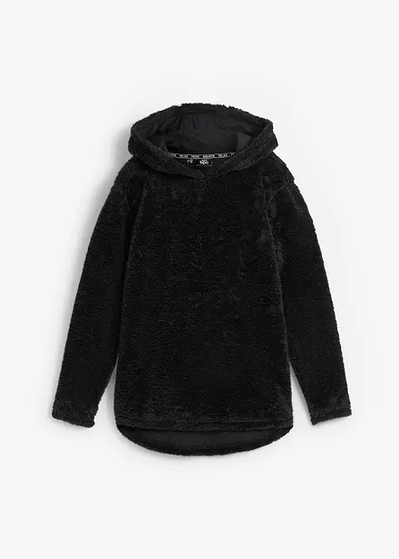 Pull long en polaire douce, oversize