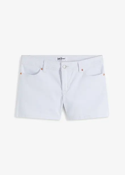 Short en jean, taille mi-haute