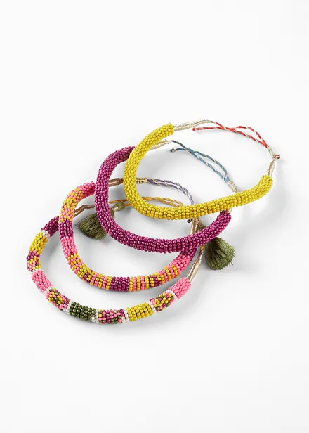 Lot de 4 bracelets