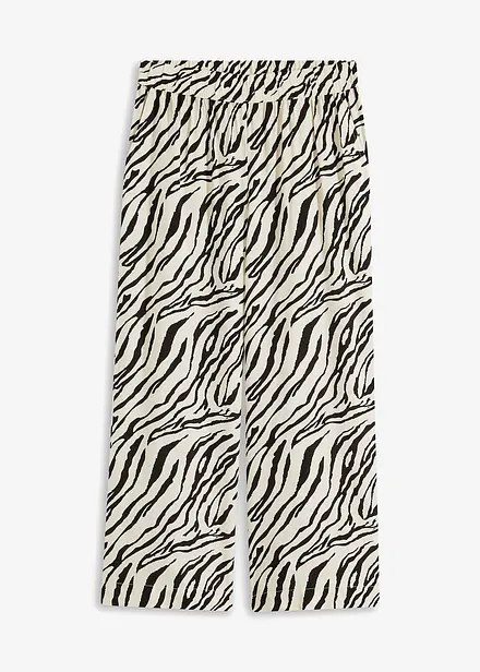 Pantalon à taille élastiquée