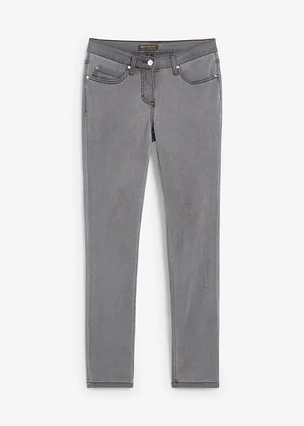 Jean slim taille mi-haute, très extensible