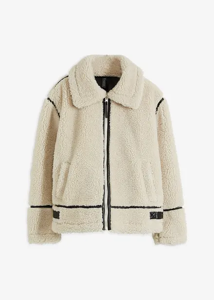 Veste aspect peau de mouton