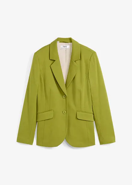 Blazer cintré en jersey de coton