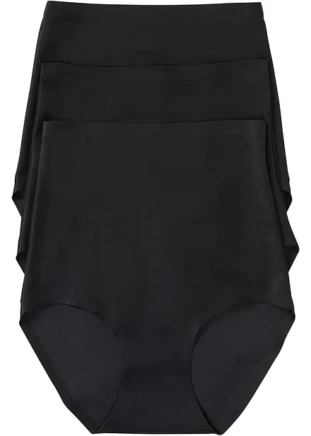Lot de 3 culottes taille haute sculptantes, maintien modéré