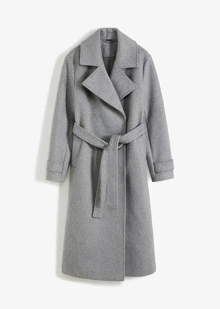 Manteau aspect laine
