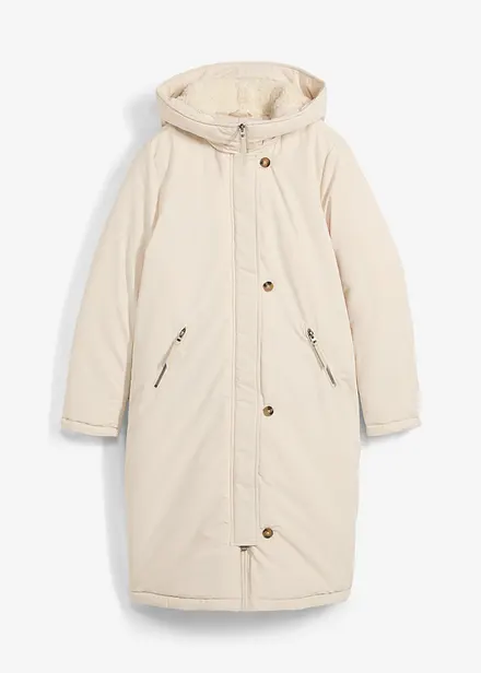 Manteau d'hiver avec polaire peluche