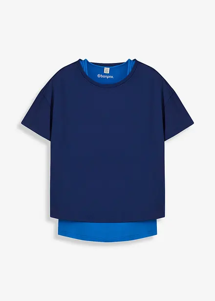 T-shirt 2en1 pratique, séchage rapide