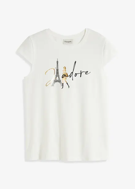 T-shirt à imprimé Paris